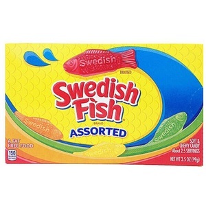 Swedish Fish, Swedish Fish Assorted 88g, Swedish Fish and Friends 144g