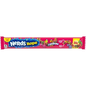Nerds, Nerds Rope Rainbow 26g, Nerds Rope Rainbow Weiche Bonbonstange