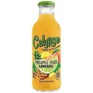 Calypso, Calypso Pineapple Peach Lemonade 473ml, Calypso Pineapple Peach Lemonade