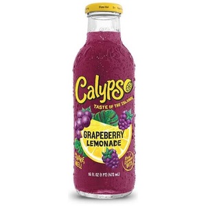 Calypso, Calypso Lemonades diverse Sorten, 473ml, Calypso Grape Berry Lemonade 473ml