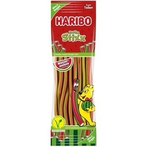 Haribo Süssigkeiten, Haribo Balla Stixx Wassermelone veggie 175g, Haribo Balla Stixx Wassermelone veggie 175g