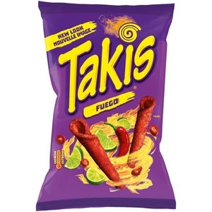 Takis, Takis Fuego 90g, Takis Chips Lisas Hot 80g