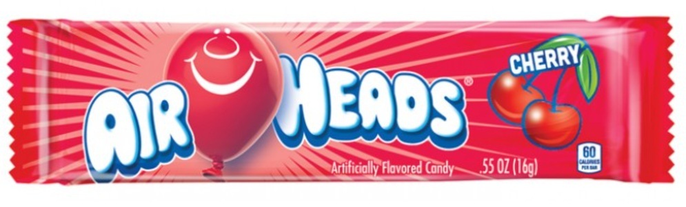 undefined, Wine & Gourmet - Airheads Kirschgeschmack - 36 x 15.6 g, Airheads Cherry 16g Kaubonbon mit Kirschgeschmack