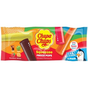 Chupa Chups, Chupa Chups Squeezee Freeze Pops 12 Stück, 