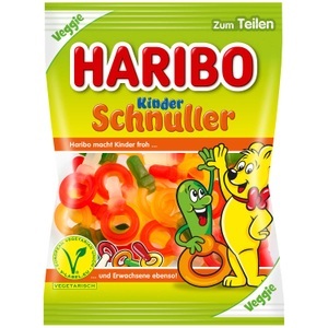 Haribo Süssigkeiten, Haribo Kinder Schnuller Veggie 200g, Haribo Kinder Schnuller Veggie 200g