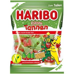 Haribo Süssigkeiten, Haribo Riesen Tannen 200g, Haribo Riesen Tannen 200g