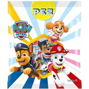 Pez, PEZ Maxi Bag Paw Patrol 183.5g, PEZ Beutel Barbie 85g