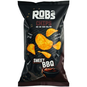 ROB?s Chips by CrispyRob, ROB?s Chips Sweet BBQ 120g, ROB's Chips Sweet BBQ 120g