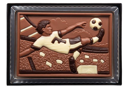 Weibler Chocolat, Fussball Schokoladentafel 85g