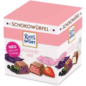 undefined, Ritter Sport Schokowürfel Joghurt Mix 22er, Ritter Sport Schokowürfel Joghurt Mix 22er