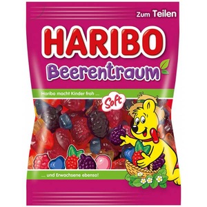 Haribo Süssigkeiten, Haribo Beerentraum 175g, Haribo Beerentraum 175g