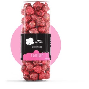 Crazy Popcorn, Crazy Popcorn Raspberry 70g, Crazy Popcorn Raspberry 70g