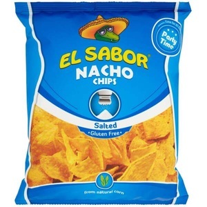 El sabor, El Sabor Nacho Chips diverse Sorten, 225g, El Sabor Nacho Chips Salted 225g
