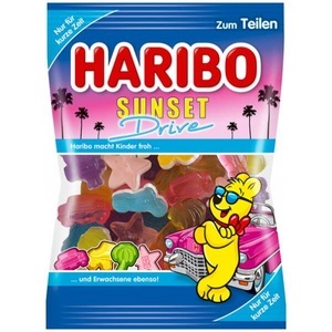 HARIBO, Haribo Sunset Drive 175g, Haribo Sunset Drive 175g
