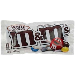 undefined, M&M'S White Chocolate 42,5g Schokolinsen mit weißer Schokolade, 