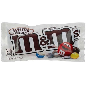 undefined, M&M'S White Chocolate 42,5g Schokolinsen mit weißer Schokolade, 