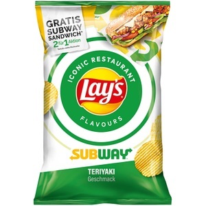 Lay's, Lay's Subway Teriyaki 150g, Lay's Subway Teriyaki 150g