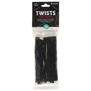 TerraSana, Lakritz Stangen süss Twists 100g, Lakritz Stangen süss Twists 100g
