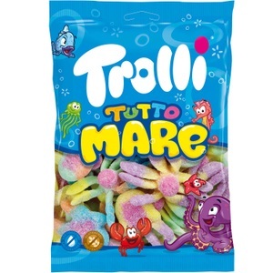 undefined, Trolli Tutto Mare 175g Gezuckerte saure Fruchtgummi Meerestiere, Trolli Tutto Mare 175g Gezuckerte saure Meerestiere