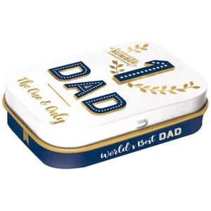 Nostalgic Art, Nostalgic Art - Number 1 Dad Mint Box 15g, Nostalgic Art - Number 1 Dad Mint Box 15g