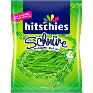 Hitschler, Hitschler Schnüre diverse Sorten, 125g, hitschies Schnüre Apfel 125g