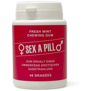 Dr. P. Lacebo, Anti Zicken Kaugummi, Sex a Pill 65g
