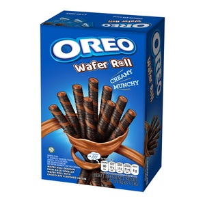 undefined, Oreo Wafer Roll Chocolate Kakaowaffelröllchen, Oreo Wafer Roll Chocolate Kakaowaffelröllchen