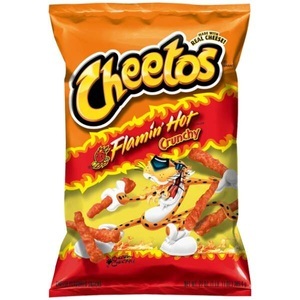 Cheetos, Cheetos Flamin Hot Crunchy 226g, Cheetos Flamin Hot Crunchy 226g USA