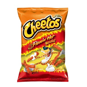Cheetos, Cheetos Flamin Hot Crunchy 226g, Cheetos Flamin Hot Crunchy 226g USA