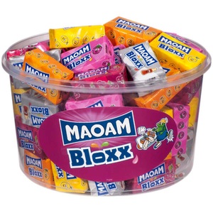 HARIBO, Haribo Maoam Bloxx, 50 Stück, Haribo Maoam Würfel, 50 Würfel