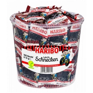 undefined, Haribo Lakritz Schnecken Minis 100x13g, Haribo Lakritz Schnecken Minis 100x13g