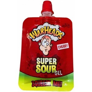 Warheads, Warheads Super Sour Gel Cherry 20g, Warheads Super Sour Gel Apple 20g