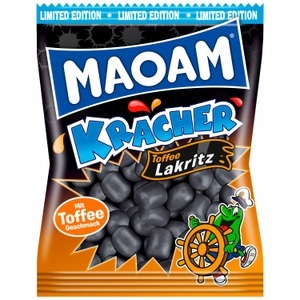 Maoam, Maoam Kracher Toffee Lakritz 200g