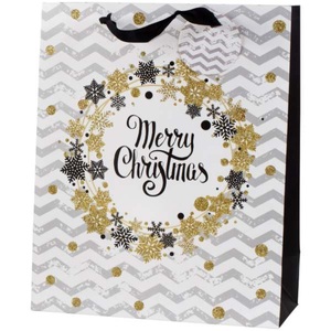 La Vida, Geschenktasche - Ein Stück vom Glück für Dich (klein), Weihnachtszauber Geschenktasche