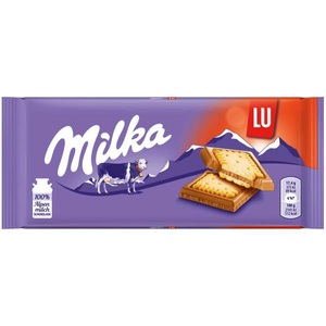LU, Milka, Milka LU 87g, Milka LU 87g Schokolade mit 20 Keksen
