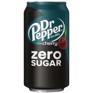 Dr Pepper, Dr. Pepper Cherry Zero 355ml, Dr Pepper Zero Sugar Cherry 355ml