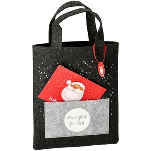 undefined, Filztasche Weihnachten Kleinigkeit für Dich mit Postkarte, Filztasche Weihnachten Kleinigkeit für Dich mit Postkarte