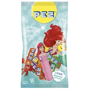 Pez, PEZ Beutel Arielle die Meerjungfrau 85g, PEZ Beutel SpongeBob 85g