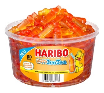 HARIBO, Haribo Happy Ice Tea 150er, Haribo Happy Ice Tea 150 Stück