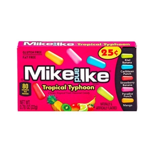 undefined, Mike and Ike Mega Mix Sour! 141g Dragierte Kaubonbons, extra-sauer., Mike and Ike Mega Mix Sour!