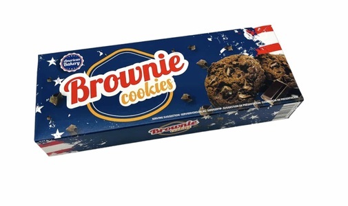 American Bakery, American Bakery Brownie Cookies 106g, American Bakery Brownie Cookies 106g