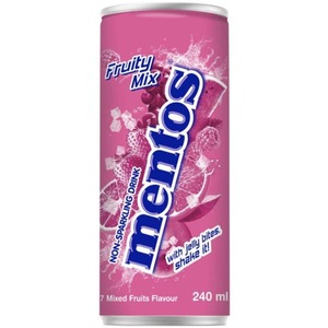 Mentos, Mentos Drink Fruity Mix 240ml, Mentos Drink Fruity Mix 240ml