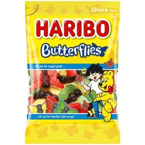 HARIBO, Haribo Butterflies 350g, Haribo Butterflies 350g