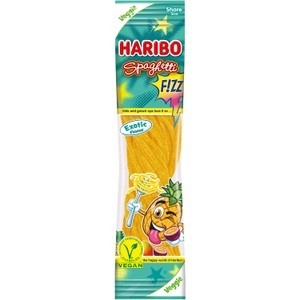 HARIBO, Haribo Spaghetti Exotic FIZZ veggie 200g, Haribo Spaghetti Exotic 200g