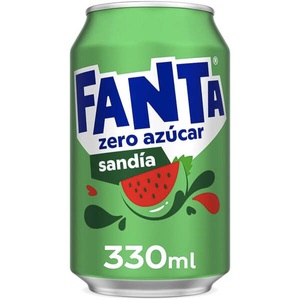 Fanta, Fanta Watermelon Zero 330ml, Fanta Watermelon Zero 330ml