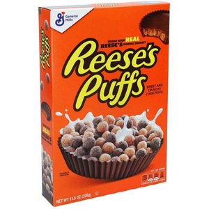 undefined, Reese's Puffs Vollkorn mit Hershey's Kakao und Reese's Erdnussbutter, Reese's Puffs Vollkorn 326g