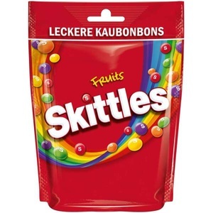 undefined, Skittles Fruits 160g Vorteilspack mit Kaudragees mit knuspriger Zuckerhülle und Fruchtsaftkonzentrat, Skittles Fruits 160g