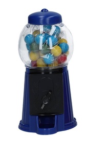 Sweet Flash, Mini Kaugummi-Automat rot gefüllt mit 35g Packung