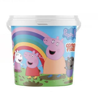 undefined, Zuckerwatte Peppa Pig Eimer 50g