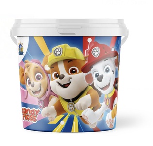 undefined, Zuckerwatte Paw Patrol Eimer 50g